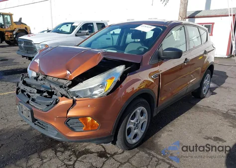 2017 Ford Escape S from USA, damaged, VIN 1FMCU0F74HUE24349